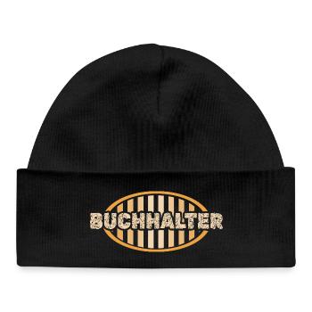 Buchhalter - Baby Organic Mütze - Schwarz - Vorne