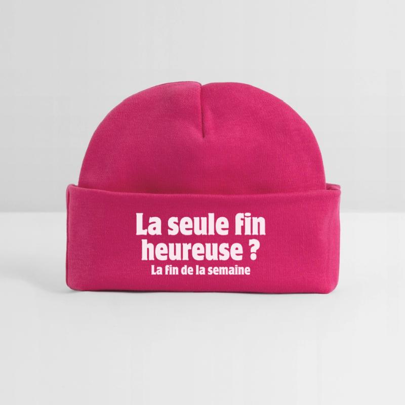 Work, Work, Weekend Baby Organic Beanie