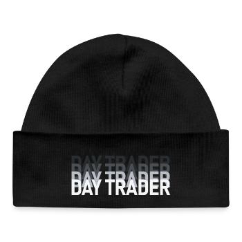 Day Trader Stock Market Stock Market Trader - Baby Organic Beanie - black - Front