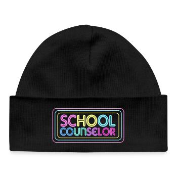 Schulbetreuer Schulberater Mentor School Counselor - Baby Organic Beanie - black - Front