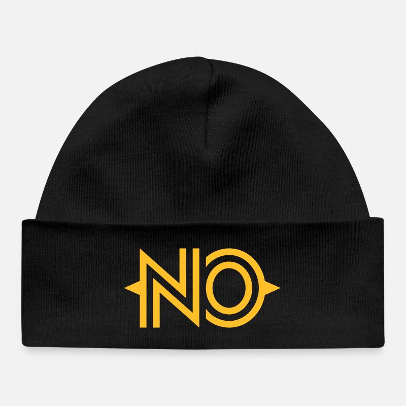 NO - Bonnet bébé bio - noir