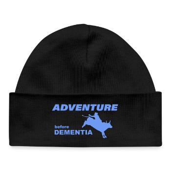 RODEO ADVENTURE - Baby Organic Beanie - black - Front