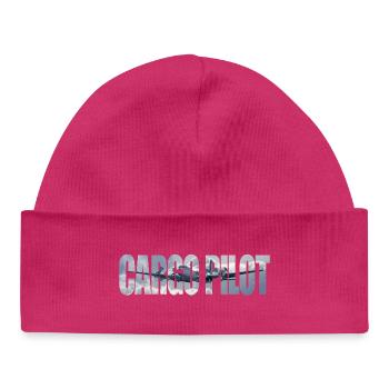 Cargo pilot DC-4 - Baby Organic Mütze - hot Pink - Vorne