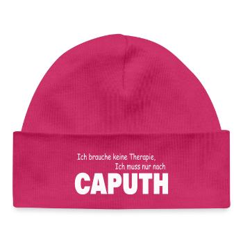 Therapie CAPUTH - Baby Organic Mütze - hot Pink - Vorne