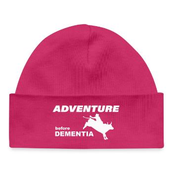 RODEO ADVENTURE - Baby Organic Beanie - hot pink - Front