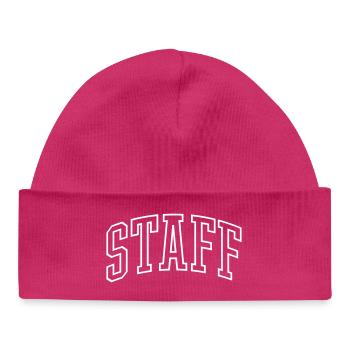 Personnel - Bonnet bébé bio - hot pink - Devant