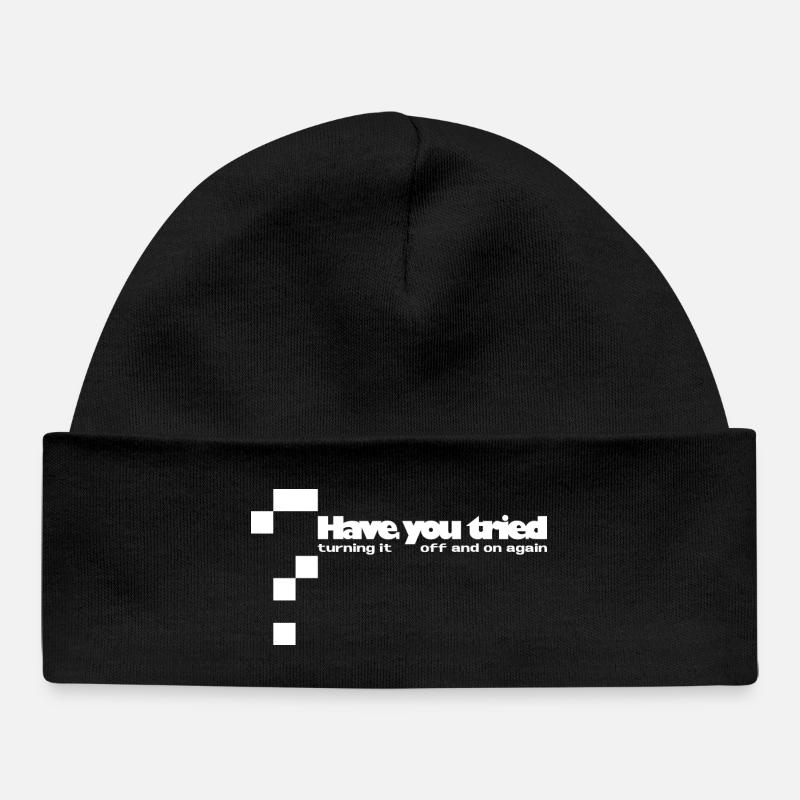 Have you tried... - Bonnet bébé bio - noir