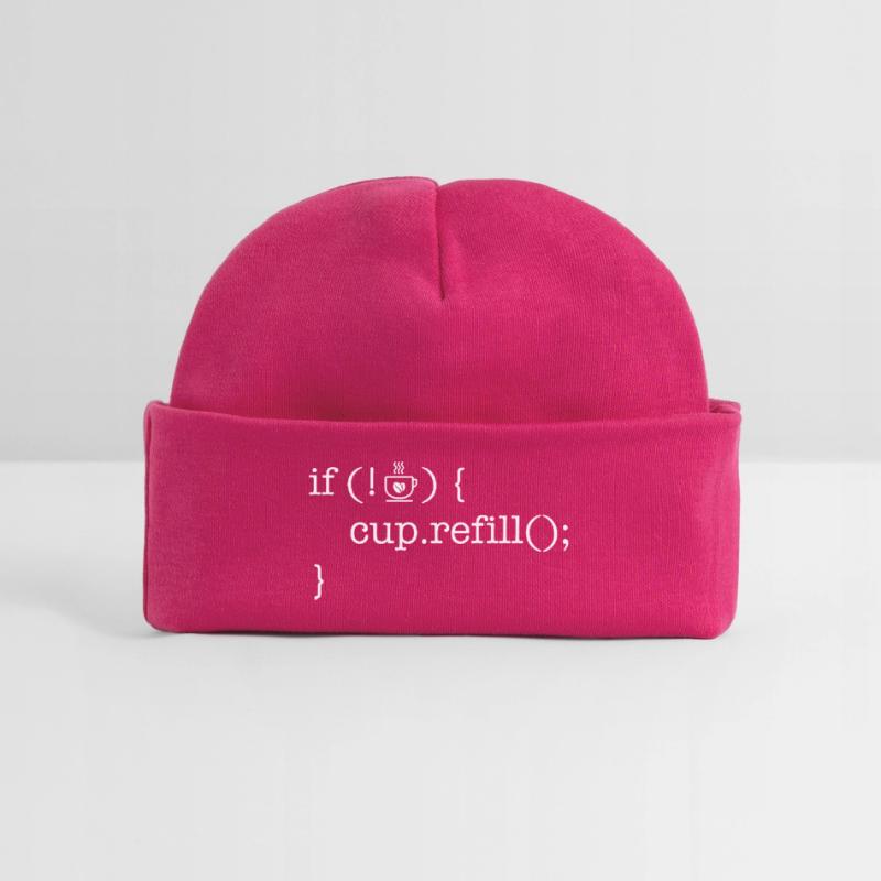 Coffee code lover software developer programmer Baby Organic Beanie