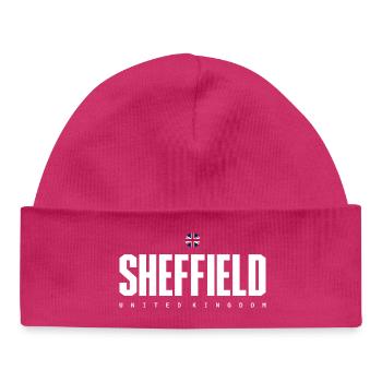 Sheffield - Baby Organic Beanie - hot pink - Front
