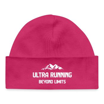 Ultra Running - Au-delà des limites - Bonnet bébé bio - hot pink - Devant
