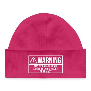 Apotheke - Baby Organic Mütze - hot Pink - Vorne