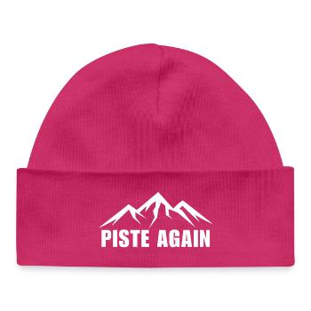 ENCORE UNE FOIS. SKI. SKI WINTE SPORT - Bonnet bébé bio - hot pink - Devant
