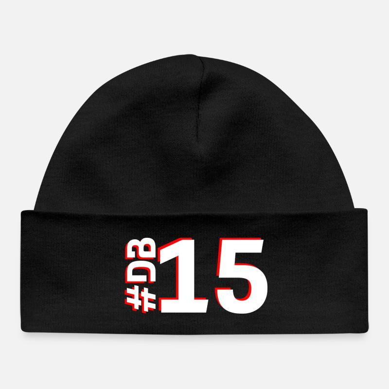 DB15 - Bonnet bébé bio - noir