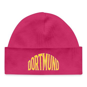 Dortmund - Baby Organic Beanie - hot pink - Front