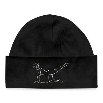 SOUL CONTOUR - Vyaghrasana - Baby Organic Beanie - black - Front