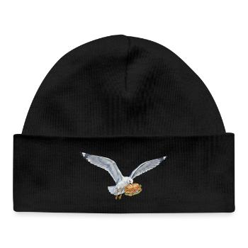 Boulderer Colorsplash Boulder Bouldering - Baby Organic Beanie - black - Front