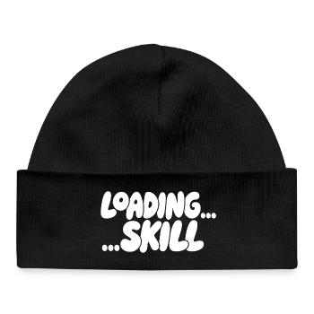 Loading Screen Skill Aesthetics - Baby Organic Beanie - black - Front