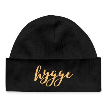 hygge_spring - Bonnet bébé bio - noir - Devant