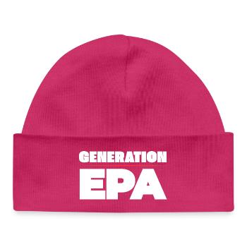 Generation EPA - Baby Organic Mütze - hot Pink - Vorne