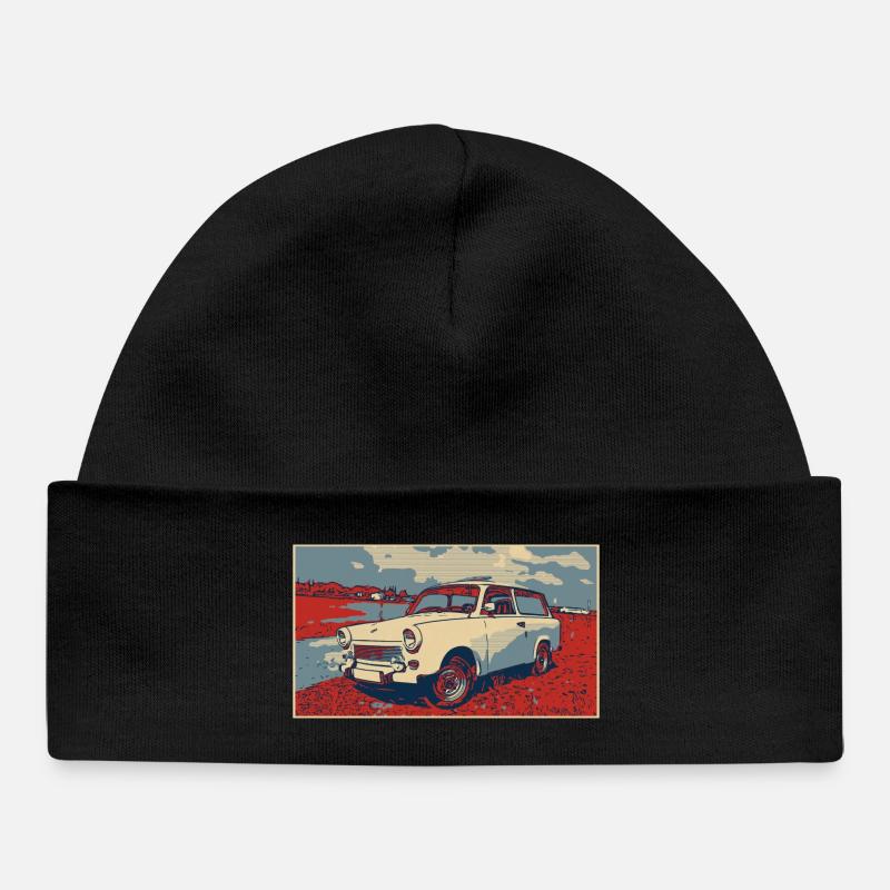 Trabant RDA - Bonnet bébé bio - noir