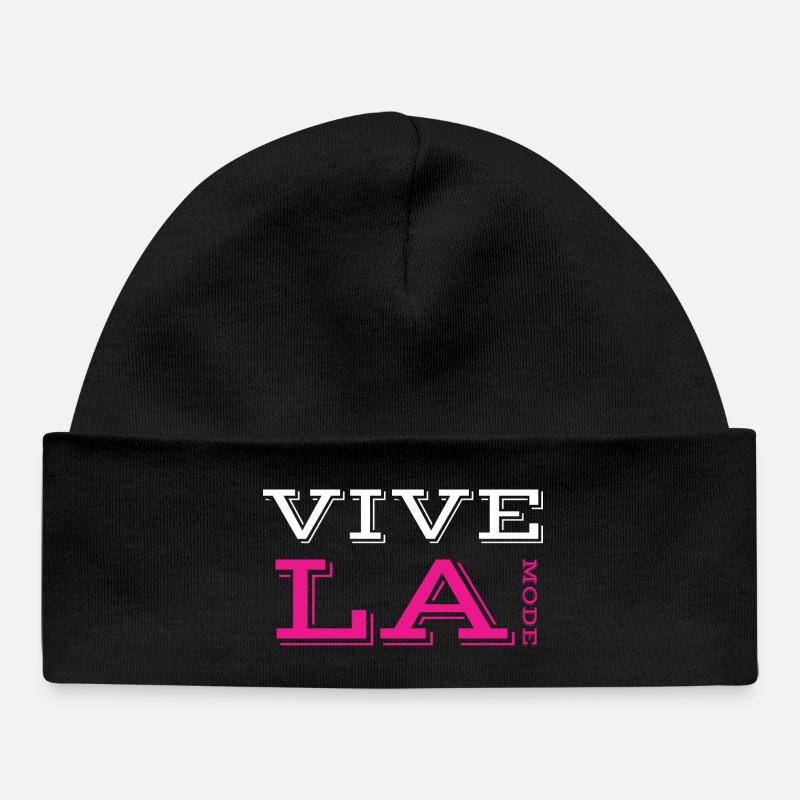 vive la mode - Bonnet bébé bio - noir