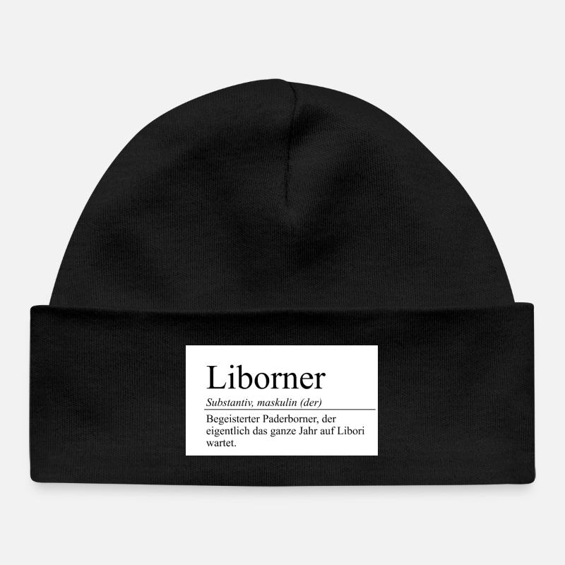 liborner - Baby Organic Mütze - Schwarz