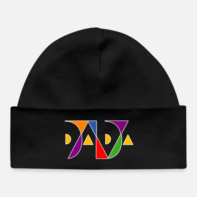 DADA ist bunt! - Baby Organic Mütze - Schwarz