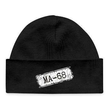 Mannheim 68 - Bonnet bébé bio - noir - Devant