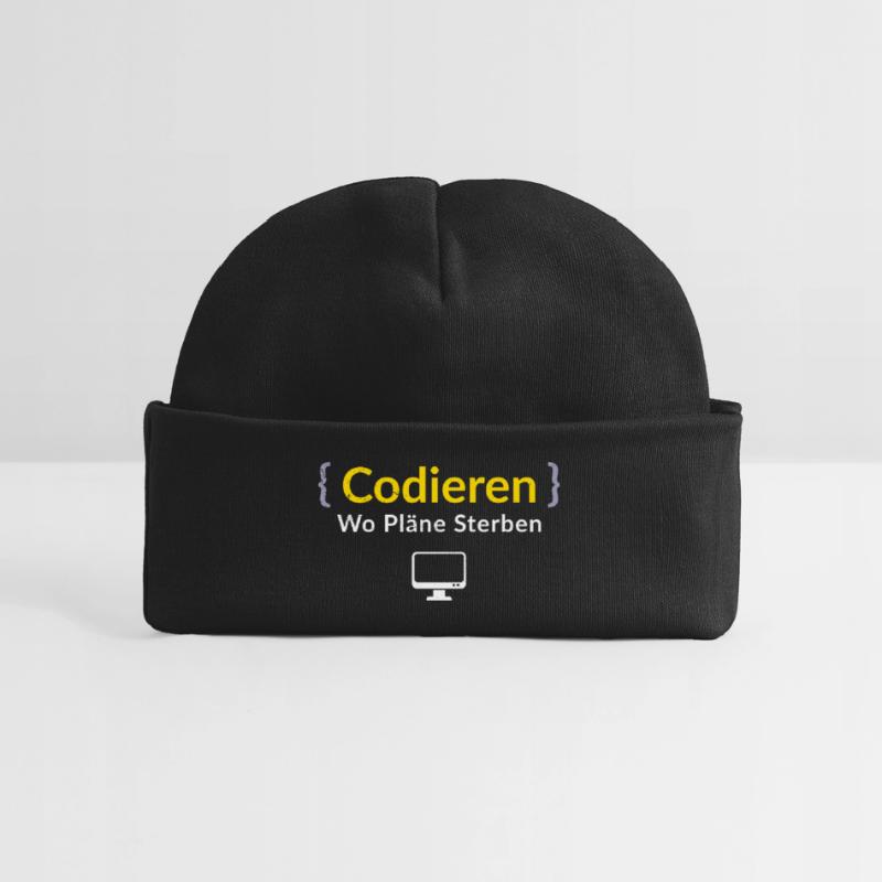 Computers CODE WHERE PLANS DIE FUNNY Baby Organic Beanie