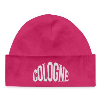 Cologne Köln - Baby Organic Beanie - hot pink - Front