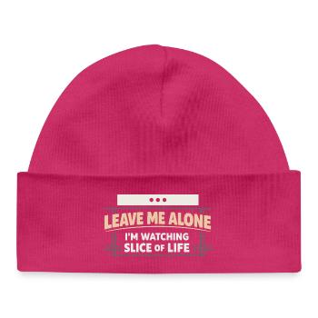 Anime-introvert Weeb Stubenhocker - Baby Organic Mütze - hot Pink - Vorne