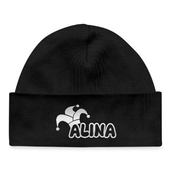 Shrovetide Alina - Baby Organic Beanie - black - Front