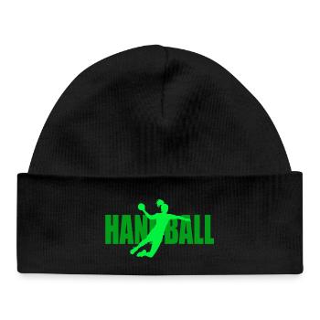 Handball - Bonnet bébé bio - noir - Devant