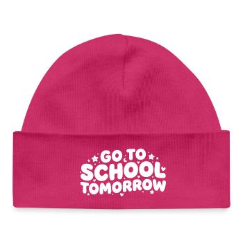 Tu es assez bon sur Internet Meme - Bonnet bébé bio - hot pink - Devant