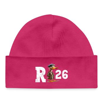 Pension 2026 Duck Pensioner Retired Funny - Baby Organic Beanie - hot pink - Front