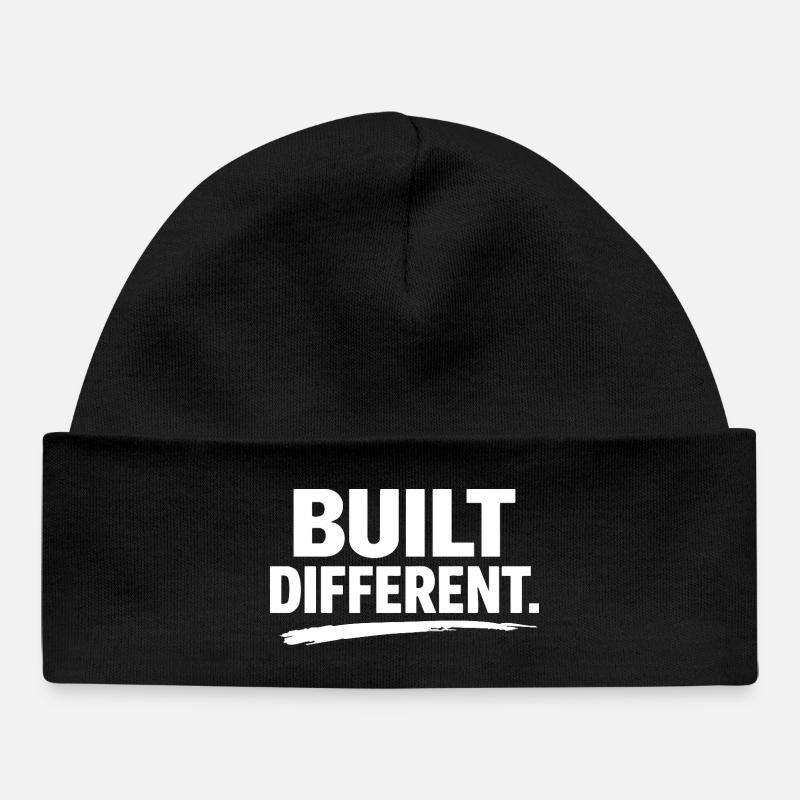 Construit différemment - Bonnet bébé bio - noir
