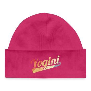 Vintage Yogini - Baby Organic Beanie - hot pink - Front
