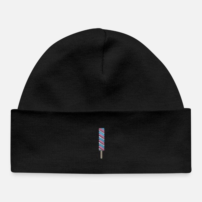 Popsicles - Bonnet bébé bio - noir