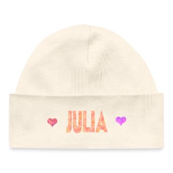 Julia - Baby Organic Mütze - Navy - Vorne
