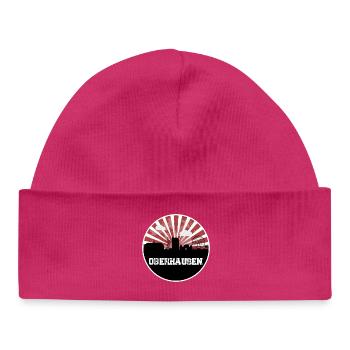 Oberhausen Home Game Skyline - Bonnet bébé bio - hot pink - Devant