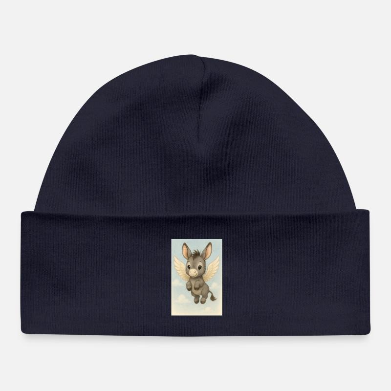 Mouche - Bonnet bébé bio - bleu marine