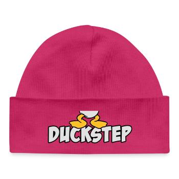 Duckstep (Dubstep) - Baby Organic Beanie - hot pink - Front