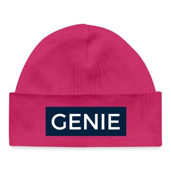 Genie - Design for all geniuses! - Baby Organic Beanie - hot pink - Front
