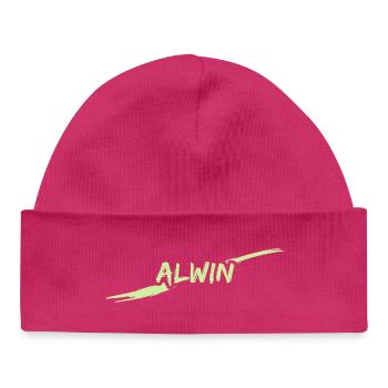 Gift Alwin - Baby Organic Beanie - hot pink - Front
