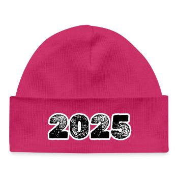 Jahr 2025 - Baby Organic Mütze - hot Pink - Vorne