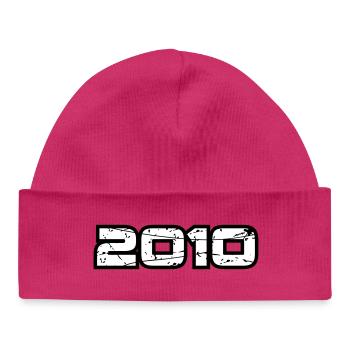 2010 - Baby Organic Beanie - hot pink - Front