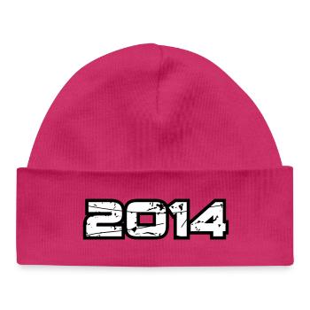 2014 - Baby Organic Mütze - hot Pink - Vorne