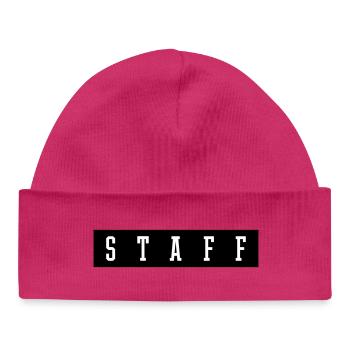 Personnel - Bonnet bébé bio - hot pink - Devant