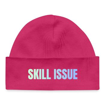 Gradient des problèmes de compétence - Bonnet bébé bio - hot pink - Devant