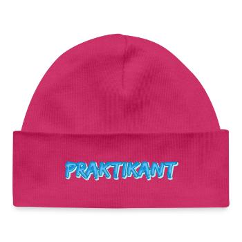 Gift for intern - Baby Organic Beanie - hot pink - Front
